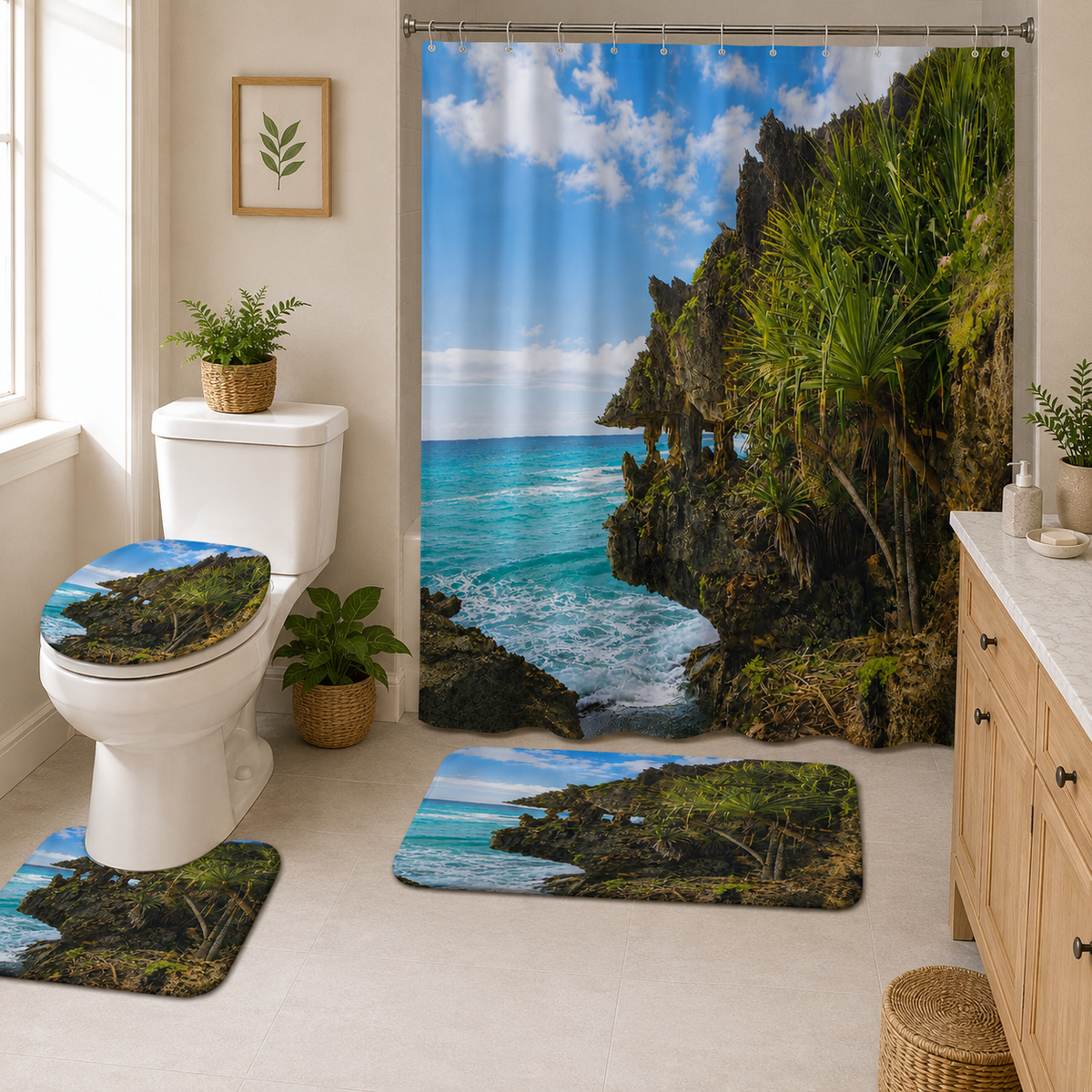 Ensemble de salle de bain TE ANA TAUPE’E