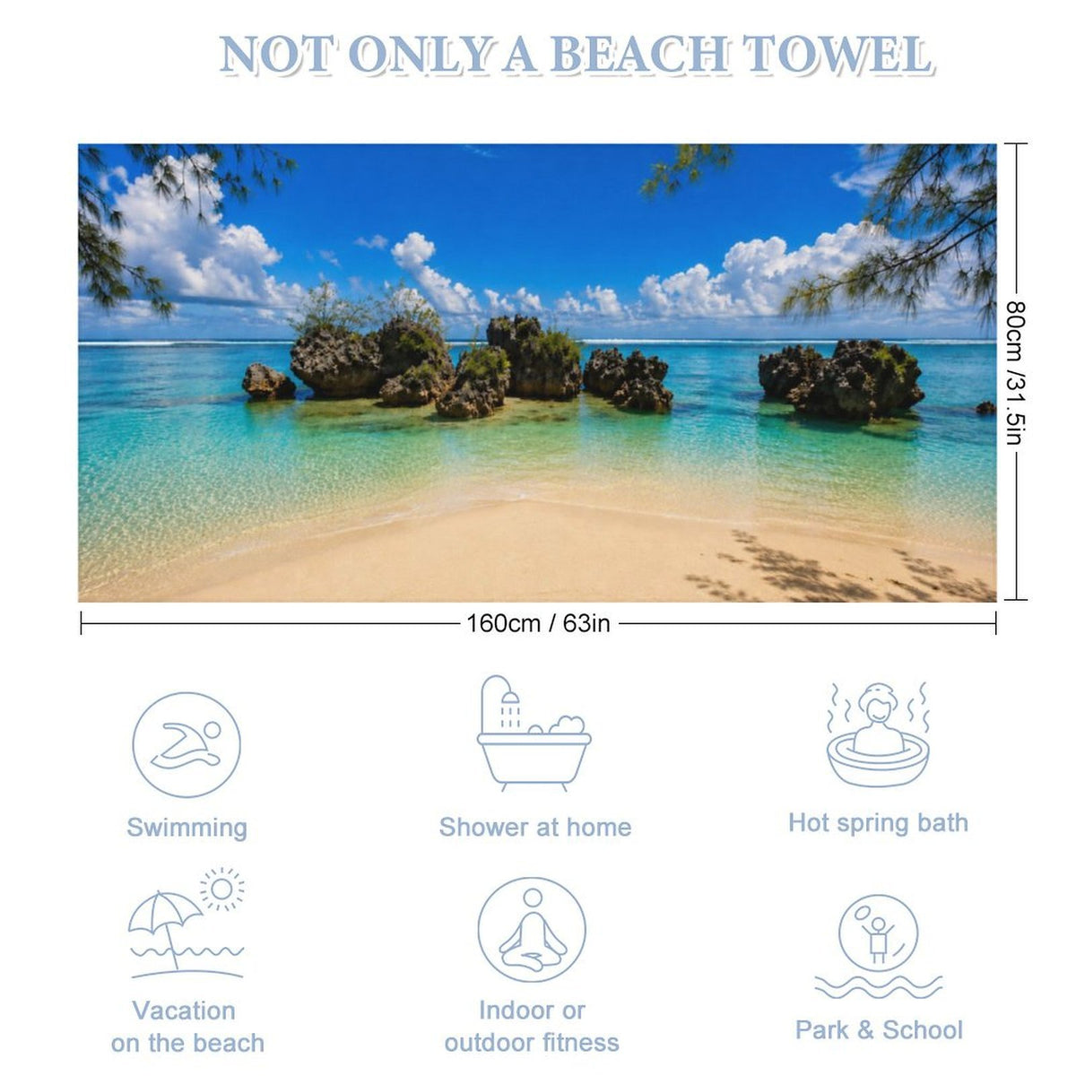 Serviette de plage NAAIROA
