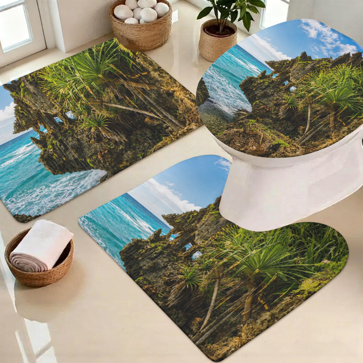 Ensemble de salle de bain TE ANA TAUPE’E