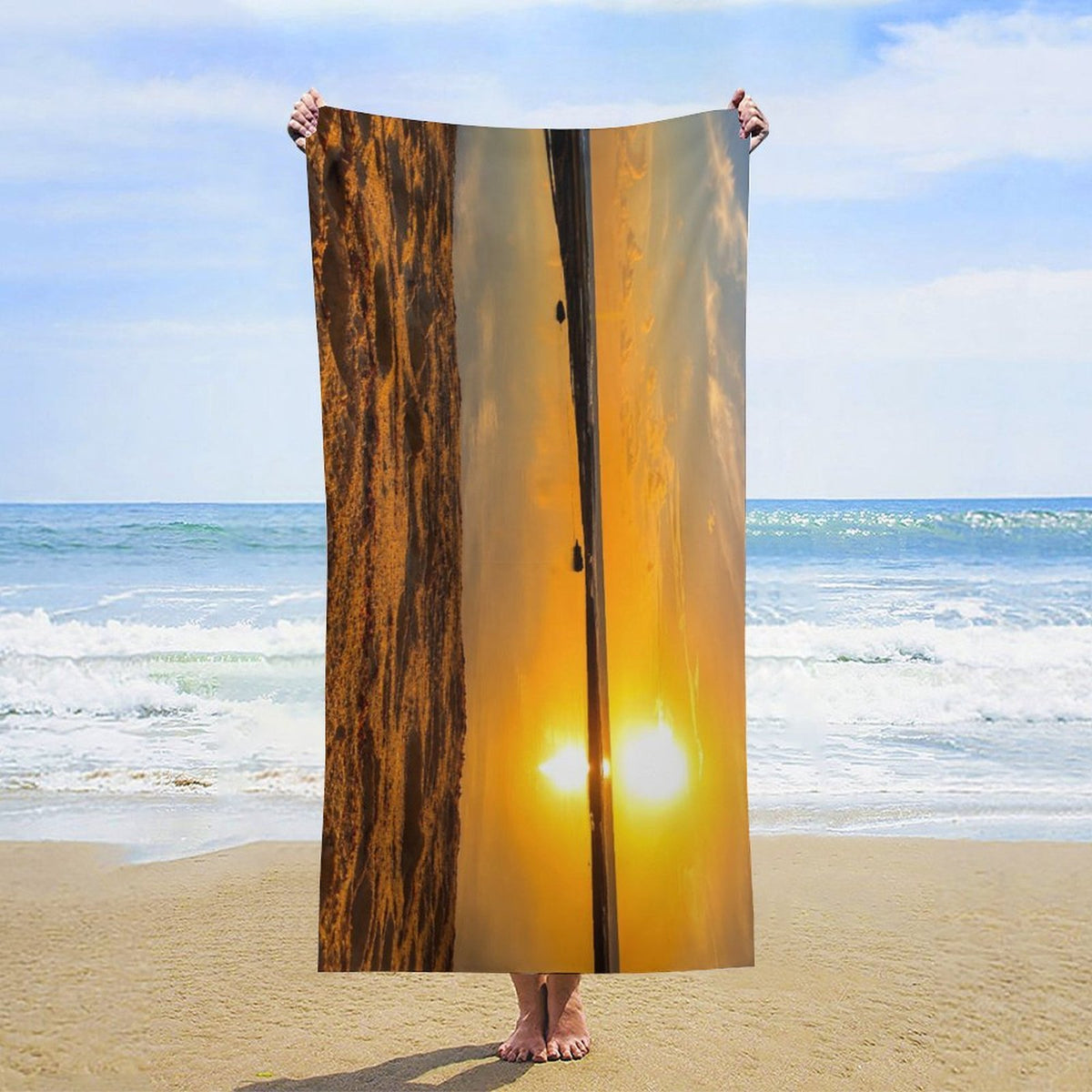 Serviette de plage TE AVA PUPU’I
