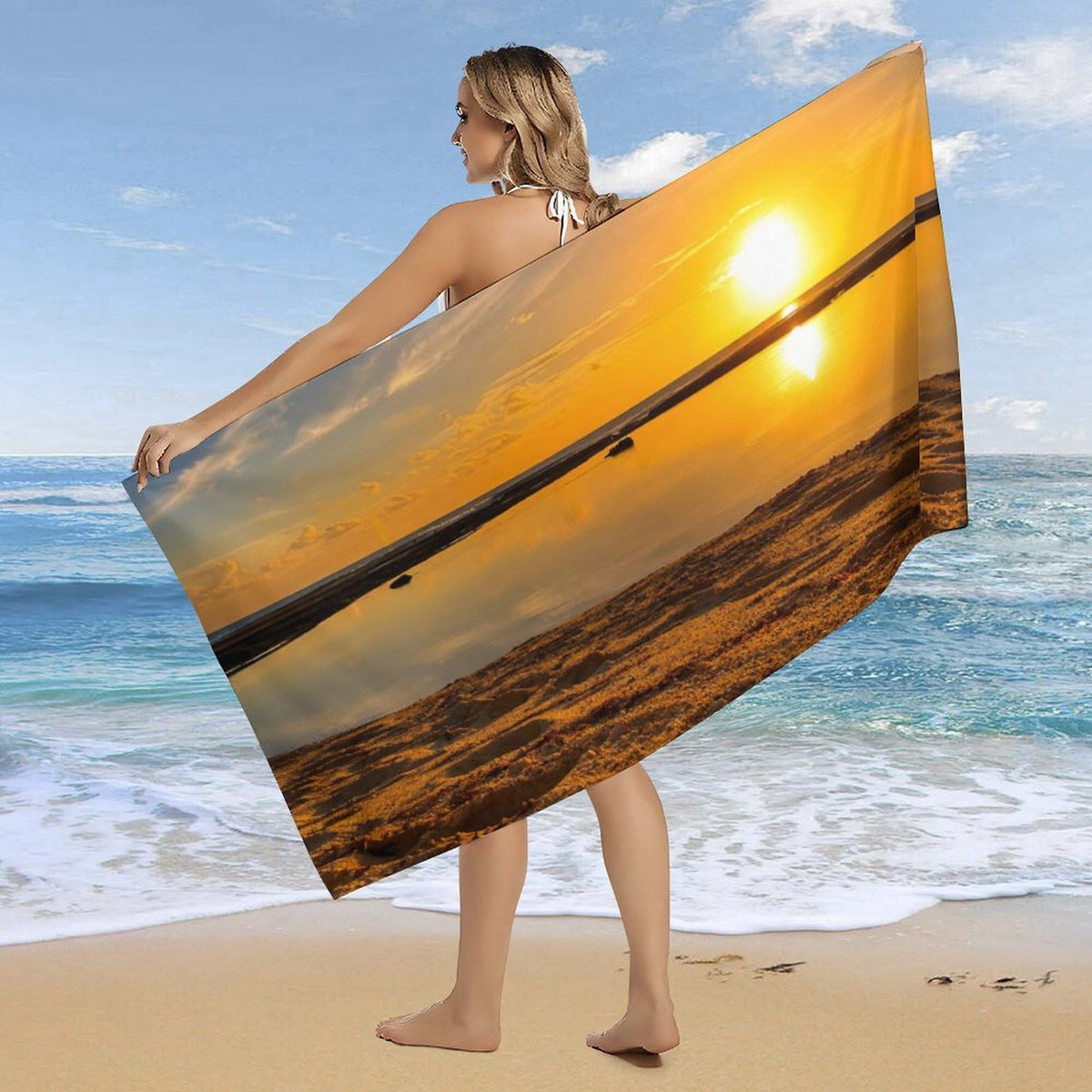 Serviette de plage TE AVA PUPU’I